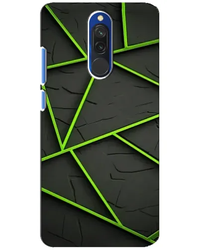 Чохол для Xiaomi Redmi 8 з картинкою «Зелені геометричні лінії» Чохол для Xiaomi Redmi 8 з картинкою «Зелені геометричні лінії»