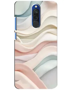 Чохол для Xiaomi Redmi 8 з картинкою «Пастельні ніжні хвилі»