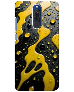 Чохол для Xiaomi Redmi 8 з картинкою «Рідке жовте золото»