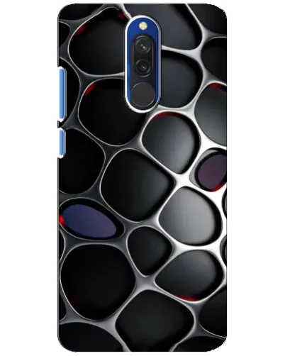 Чохол для Xiaomi Redmi 8 з картинкою «Об'ємна темна решітка» Чохол для Xiaomi Redmi 8 з картинкою «Об'ємна темна решітка»