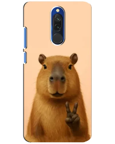 Чехол для Xiaomi Redmi 8 с картинкой «Капибара виктория» Чехол для Xiaomi Redmi 8 с картинкой «Капибара виктория»