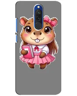Чохол для Xiaomi Redmi 8 з картинкою «Дівчинка капібара»