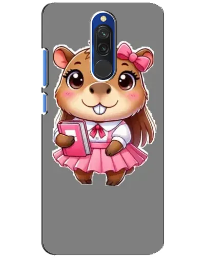 Чехол для Xiaomi Redmi 8 с картинкой «Девочка капибара» Чехол для Xiaomi Redmi 8 с картинкой «Девочка капибара»