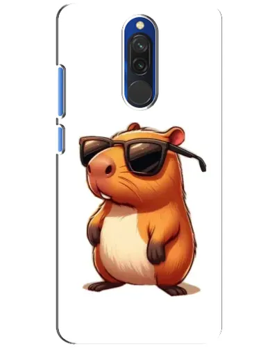 Чехол для Xiaomi Redmi 8 с картинкой «Капибара в очках» Чехол для Xiaomi Redmi 8 с картинкой «Капибара в очках»