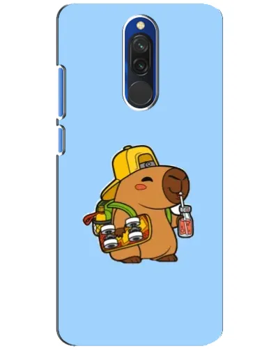 Чехол для Xiaomi Redmi 8 с картинкой «Капибара на скейте» Чехол для Xiaomi Redmi 8 с картинкой «Капибара на скейте»