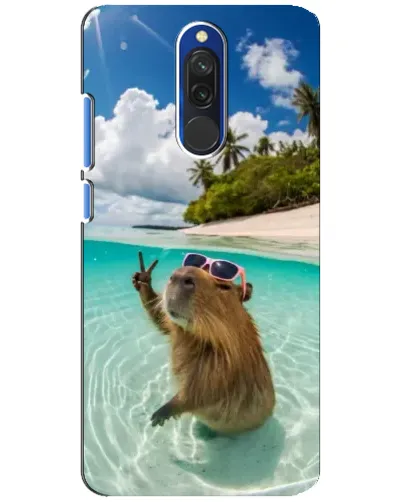 Чехол для Xiaomi Redmi 8 с картинкой «Капибара на море» Чехол для Xiaomi Redmi 8 с картинкой «Капибара на море»