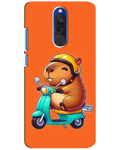 Чехол для Xiaomi Redmi 8 с картинкой «Капибара на скутере» Чехол для Xiaomi Redmi 8 с картинкой «Капибара на скутере»