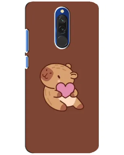 Чехол для Xiaomi Redmi 8 с картинкой «Капибара с сердцем» Чехол для Xiaomi Redmi 8 с картинкой «Капибара с сердцем»