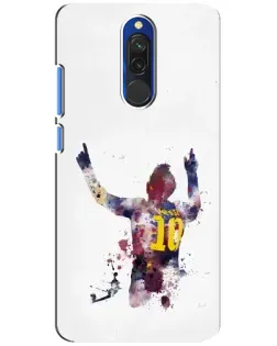 Чехол для Xiaomi Redmi 8 с картинкой «Акварельный Месси Барселона» Чехол для Xiaomi Redmi 8 с картинкой «Акварельный Месси Барселона»