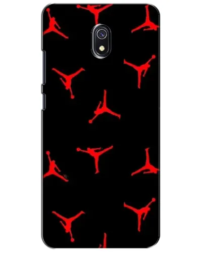 Чохол для Xiaomi Redmi 8A з картинкою «Jordan Red Pattern»