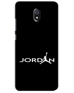 Чохол для Xiaomi Redmi 8A з картинкою «Jordan White Logo»