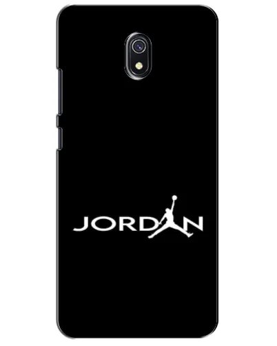 Чохол для Xiaomi Redmi 8A з картинкою «Jordan White Logo»