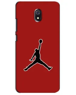 Чохол для Xiaomi Redmi 8A з картинкою «Jordan Red Back»