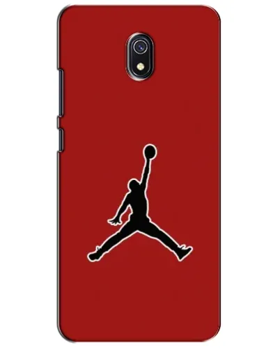 Чохол для Xiaomi Redmi 8A з картинкою «Jordan Red Back»