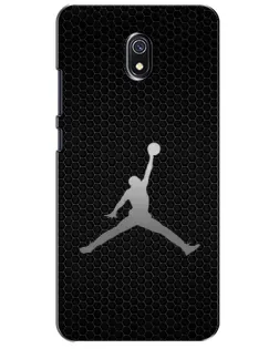 Чохол для Xiaomi Redmi 8A з картинкою «Jordan Dark Carbon»