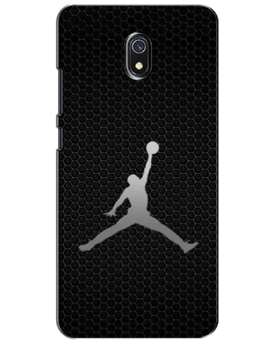 Чохол для Xiaomi Redmi 8A з картинкою «Jordan Dark Carbon»