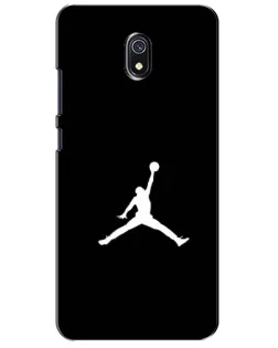 Чохол для Xiaomi Redmi 8A з картинкою «Jordan Silhouette»