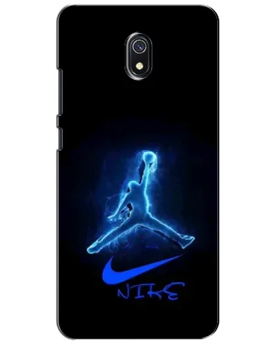 Чохол для Xiaomi Redmi 8A з картинкою «Jordan Neon Blue»