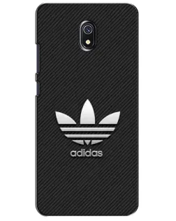Чехол для Xiaomi Redmi 8A с картинкой «Adidas Карбоновая текстура»