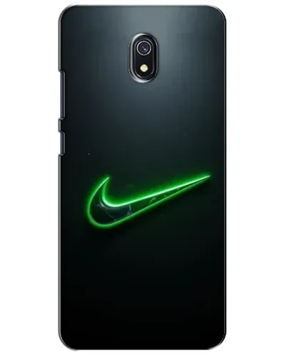 Чохол для Xiaomi Redmi 8A з картинкою «Неоновий контур Nike»