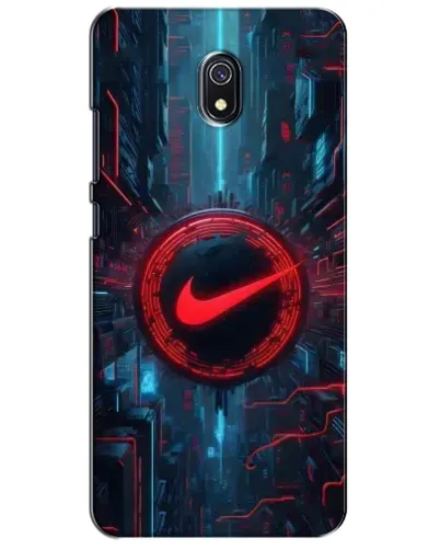 Чохол для Xiaomi Redmi 8A з картинкою «Техногенний стиль Nike»