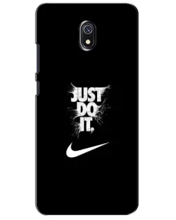 Чохол для Xiaomi Redmi 8A з картинкою «Текстовий принт Nike»