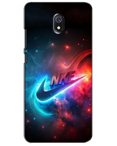 Чохол для Xiaomi Redmi 8A з картинкою «Вогняний логотип Nike»