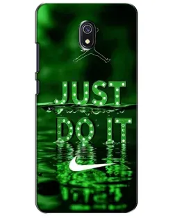Чохол для Xiaomi Redmi 8A з картинкою «Зелений неоновий Nike»