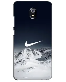 Чохол для Xiaomi Redmi 8A з картинкою «Nike — зимові гори»