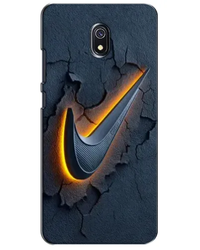 Чохол для Xiaomi Redmi 8A з картинкою «Об'ємний логотип Найк»
