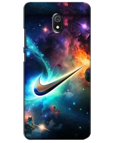 Чохол для Xiaomi Redmi 8A з картинкою «Космічний Nike Swoosh»