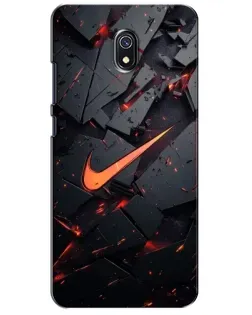Чохол для Xiaomi Redmi 8A з картинкою «Nike — ефект розломів»