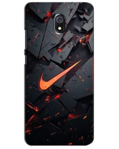 Чохол для Xiaomi Redmi 8A з картинкою «Nike — ефект розломів»