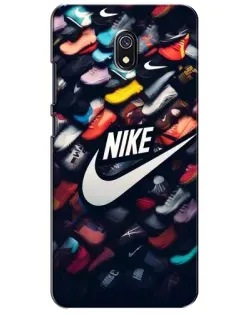 Чохол для Xiaomi Redmi 8A з картинкою «Колекція кросівок Nike»