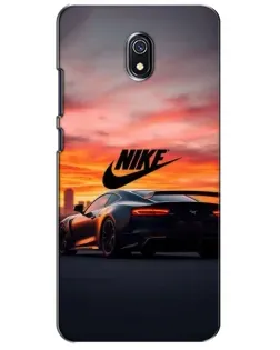 Чохол для Xiaomi Redmi 8A з картинкою «Nike та суперкар»