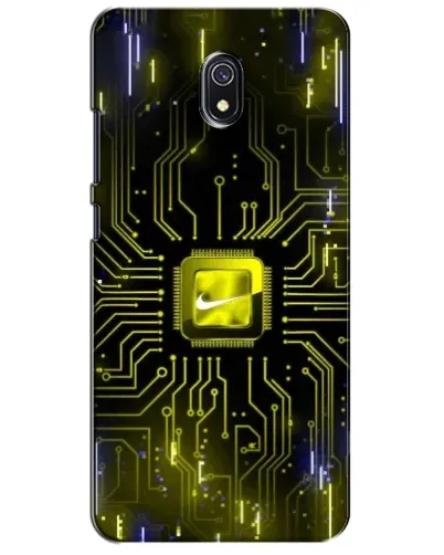 Чохол для Xiaomi Redmi 8A з картинкою «Nike — золота іскра»
