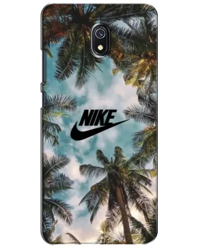 Чехол для Xiaomi Redmi 8A с картинкой «Тропический принт Nike» Чехол для Xiaomi Redmi 8A с картинкой «Тропический принт Nike»