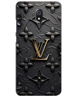 Чехол для Xiaomi Redmi 8A с картинкой «Кожаная текстура LV»