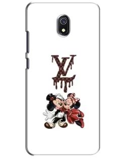 Чехол для Xiaomi Redmi 8A с картинкой «LV и Микки Маус»