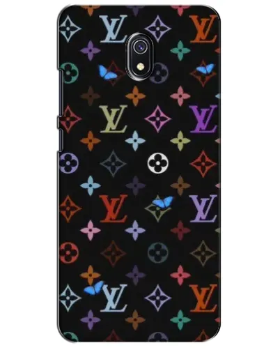 Чехол для Xiaomi Redmi 8A с картинкой «Цветная монограмма LV»