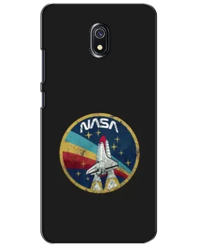 Чехол для Xiaomi Redmi 8A с картинкой «NASA — эмблема миссии»