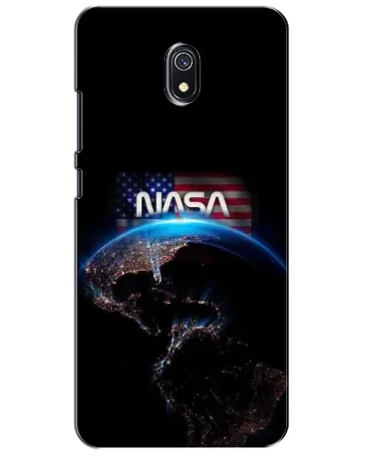 Чехол для Xiaomi Redmi 8A с картинкой «Земля из космоса NASA»