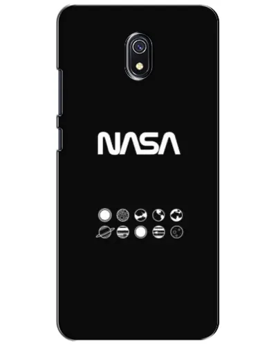Чехол для Xiaomi Redmi 8A с картинкой «NASA — технический принт»