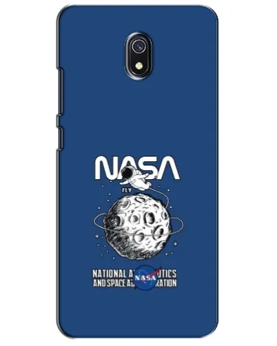 Чехол для Xiaomi Redmi 8A с картинкой «NASA — лунная миссия»