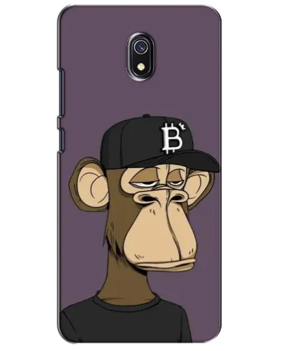 Чехол для Xiaomi Redmi 8A с картинкой «Bored Ape в кепке»