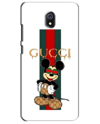 Чехол для Xiaomi Redmi 8A с картинкой «Микки Маус Gucci — полосы» Чехол для Xiaomi Redmi 8A с картинкой «Микки Маус Gucci — полосы»