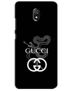 Чехол для Xiaomi Redmi 8A с картинкой «Gucci — серебряная змея»