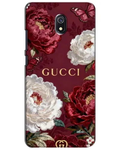 Чехол для Xiaomi Redmi 8A с картинкой «Gucci — бордовые розы» Чехол для Xiaomi Redmi 8A с картинкой «Gucci — бордовые розы»