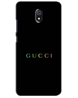 Чехол для Xiaomi Redmi 8A с картинкой «Gucci — неоновый минимализм»