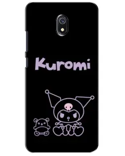 Чехол для Xiaomi Redmi 8A с картинкой «Kuromi — черный минимализм» Чехол для Xiaomi Redmi 8A с картинкой «Kuromi — черный минимализм»